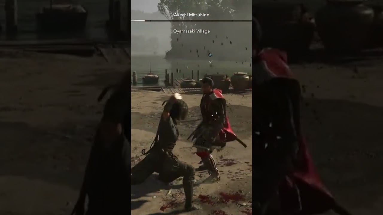 Naoe vs Mitsuhide #kqodgaming #gaming #assassinscreedshadows #assassinscreed #shorts #viralvideo