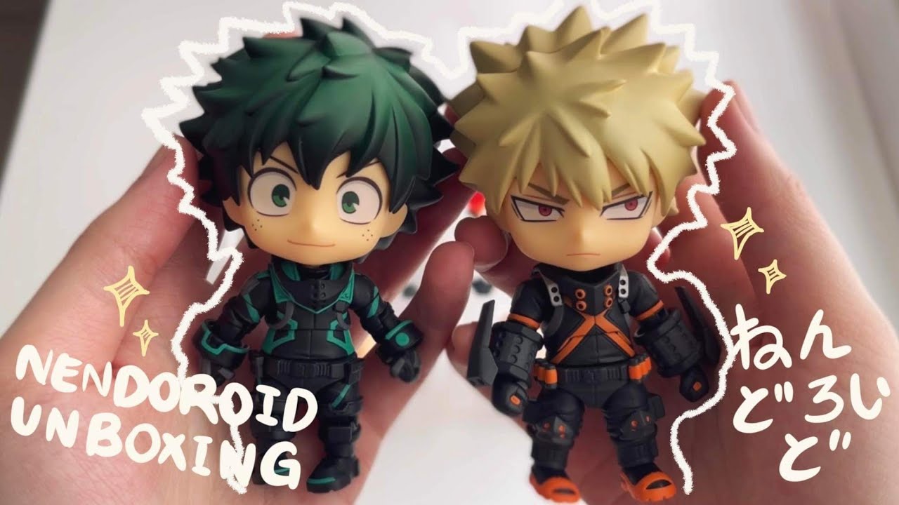 ✨Nendoroid Unboxing | My Hero Academia Worlds Heroes Mission | Deku & Bakugo✨