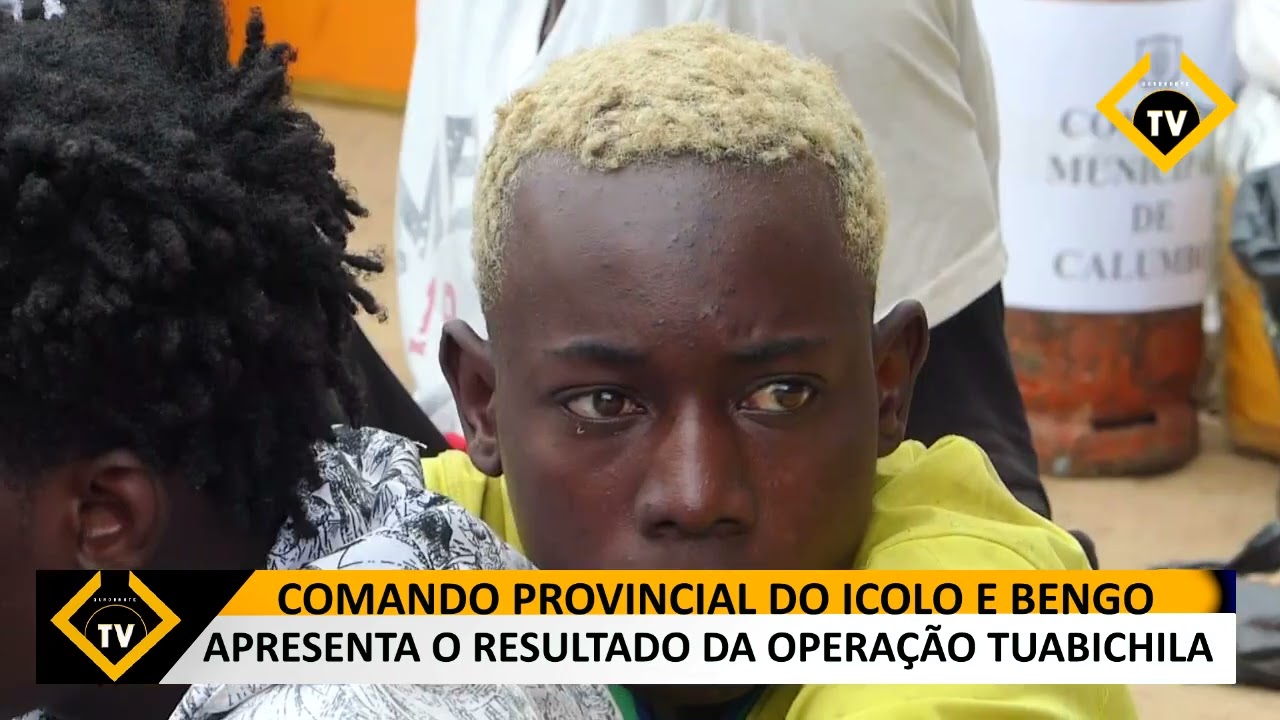 COMANDO PROVINCIAL DO ICOLO E BENGO APRESENTA RESULTADOS DA OPERAÇÃO TUABICHLILA 