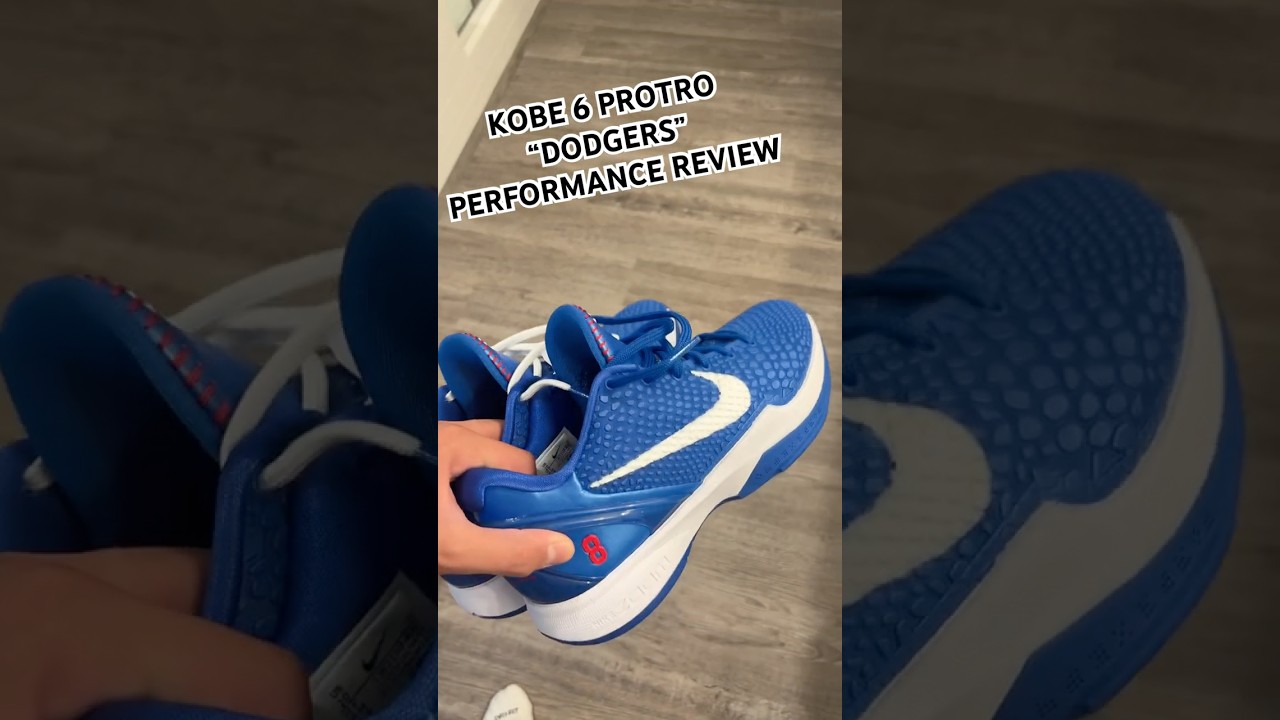 Kobe 6 Protro “DODGERS” Performance Review 💙🦋🔵