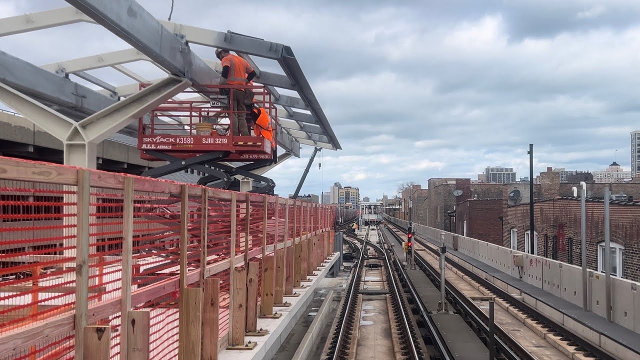 So much progress on CTA Red/Purple Line Project!