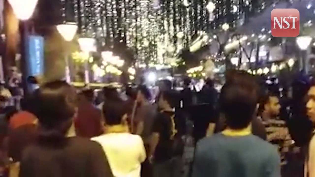 Protest at Low Yat Plaza turns unruly