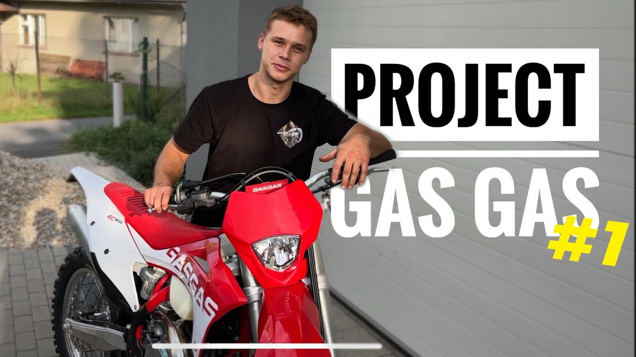 Rozebíráme novou motorku | GAS GAS PROJECT #1