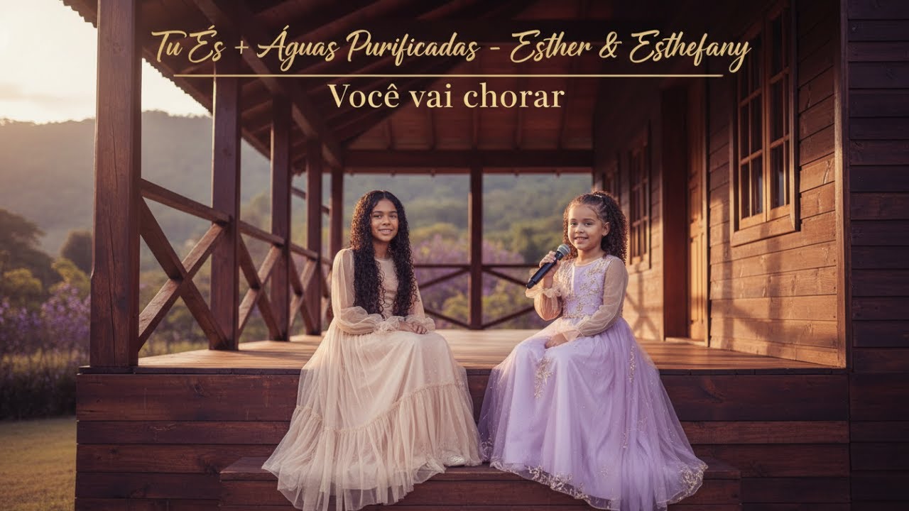 Tu És + Águas Purificadas - Esther & Esthefany (Cover)
