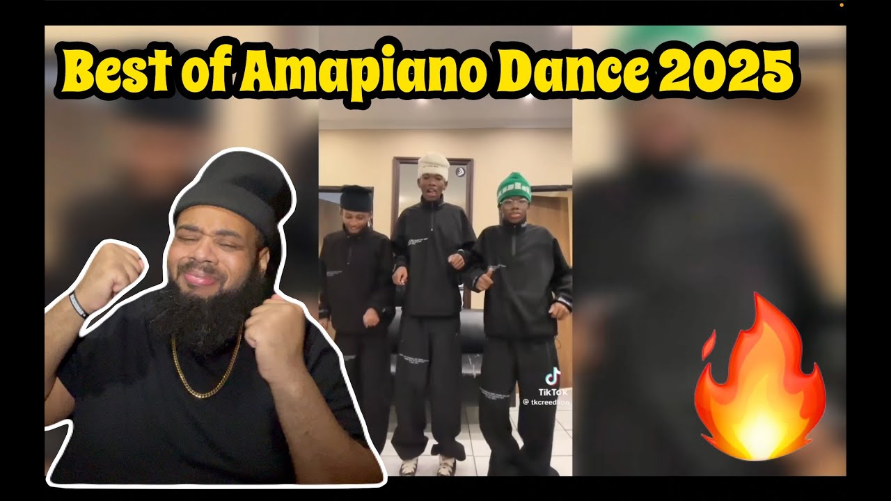 AMERICAN REACTS to Best of Amapiano Dance Challenges TikTok 2025 🇿🇦