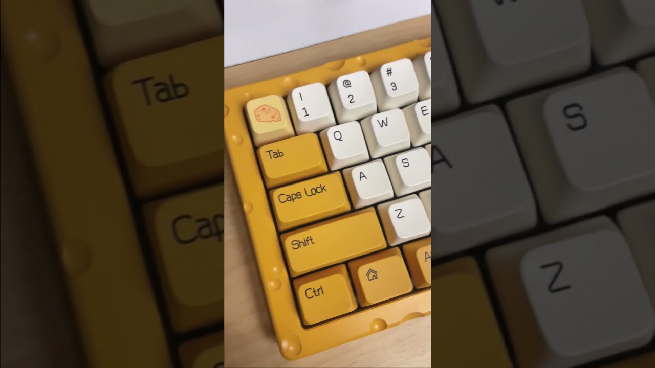 Ajazz -  AC067 Cheese #ac067 #mechanicalkeyboard