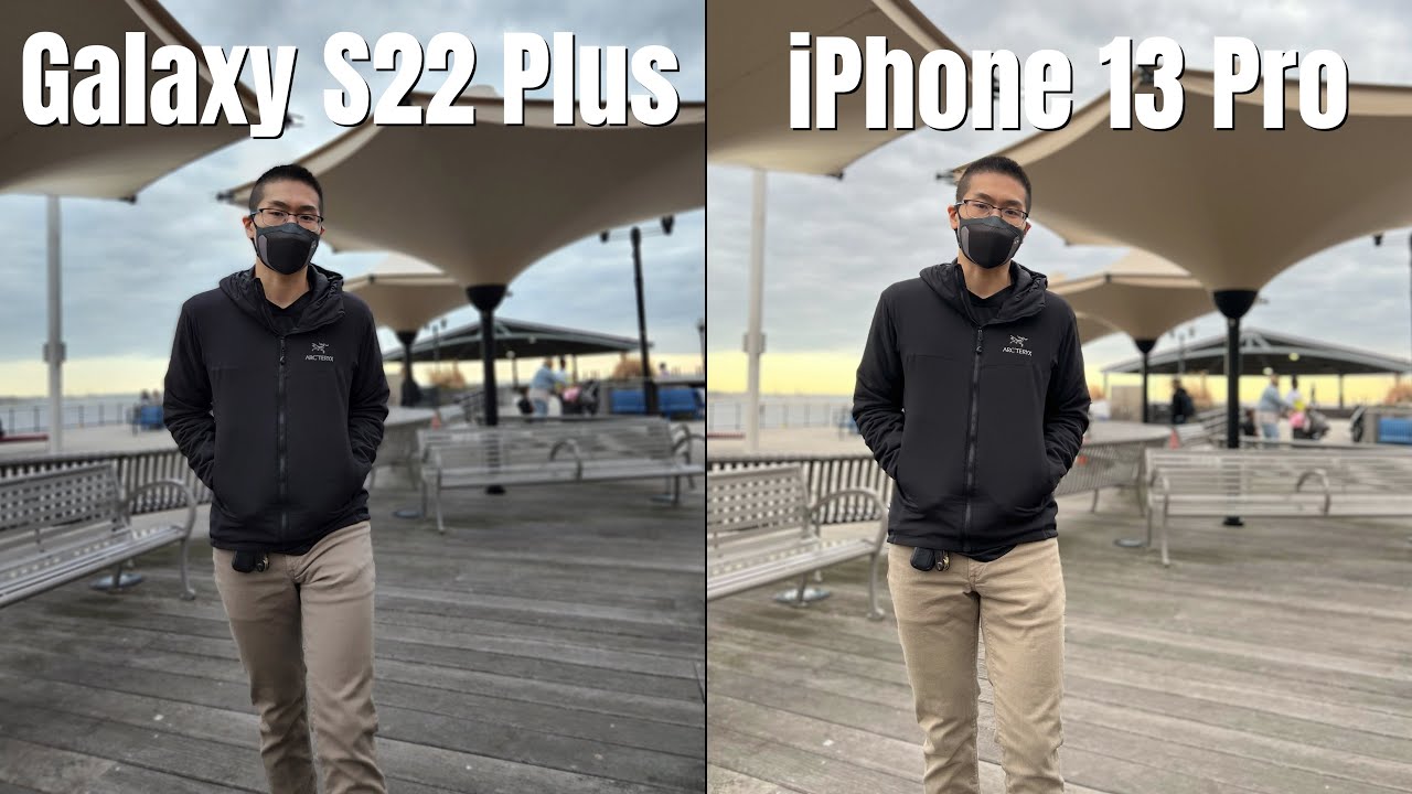 Сравнение камер Samsung Galaxy S22 Plus и iPhone 13 Pro и тест в социальных сетях!