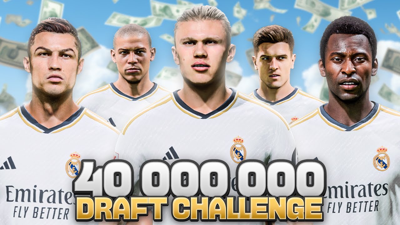 DRAFT ZA 40 MILION&Oacute;W CHALLENGE | FC24 ULTIMATE TEAM