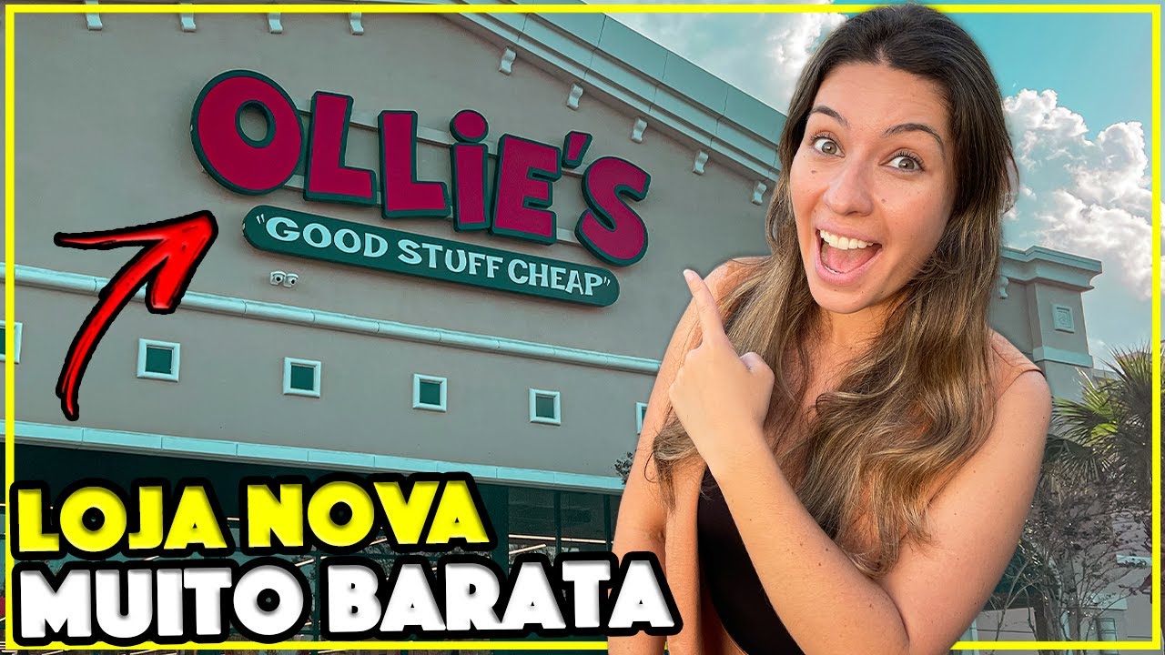 TOUR COMPLETO NO NOVO OLLIE’S BARGAIN DE ORLANDO