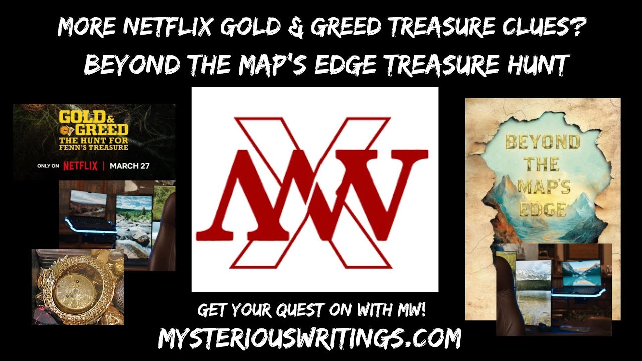 Justin Posey Treasure Clues in Netflix Gold & Greed #justinposey #goldandgreed #beyondthemapsedge