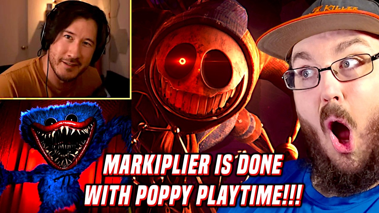 Markiplier Review and RAGE on Poppy Playtime Chapter 5 REACTION!!!