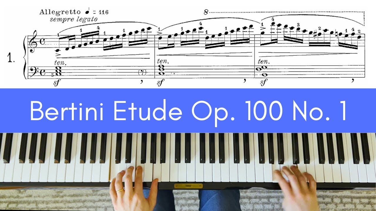 Bertini: Etude Op. 100 No. 1