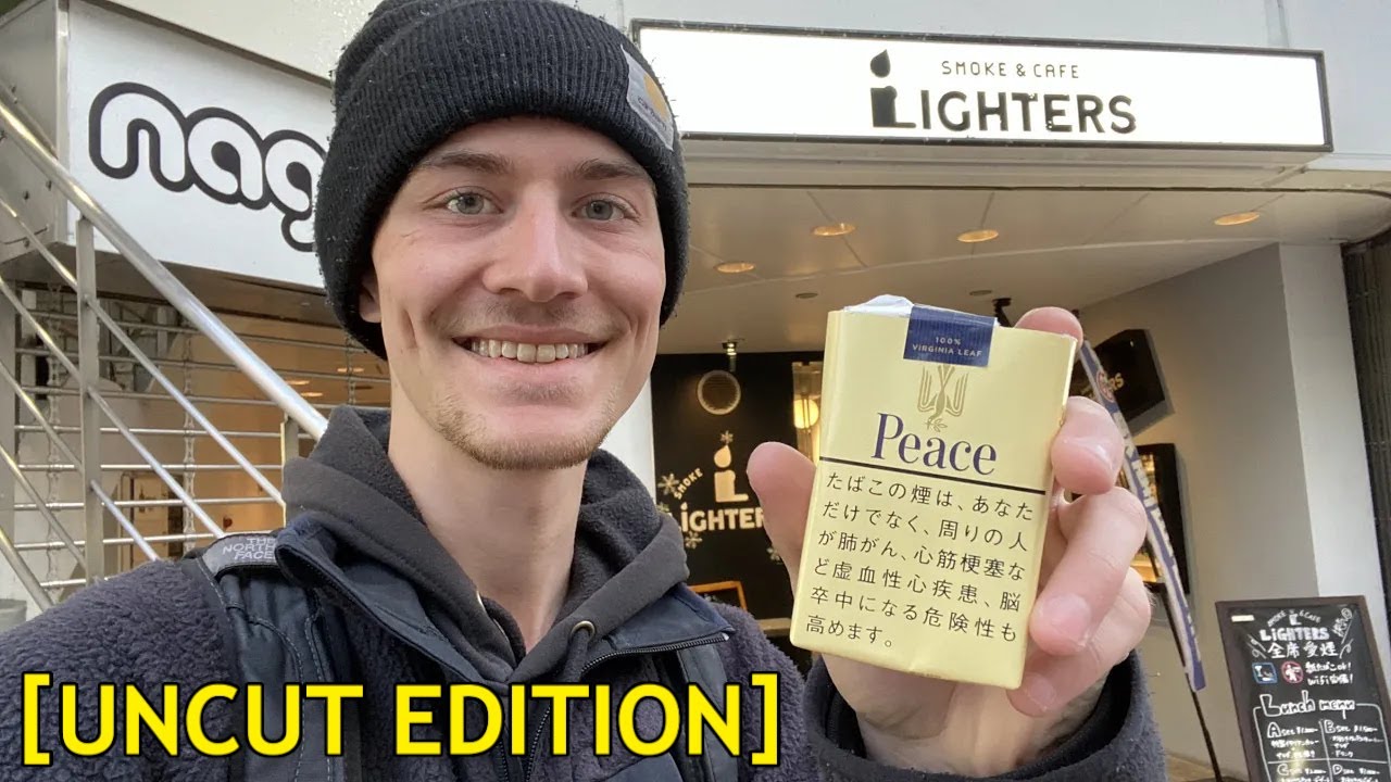 I Went to a JAPANESE SMOKING CAFE, and it was Amazing. [UNCUT]