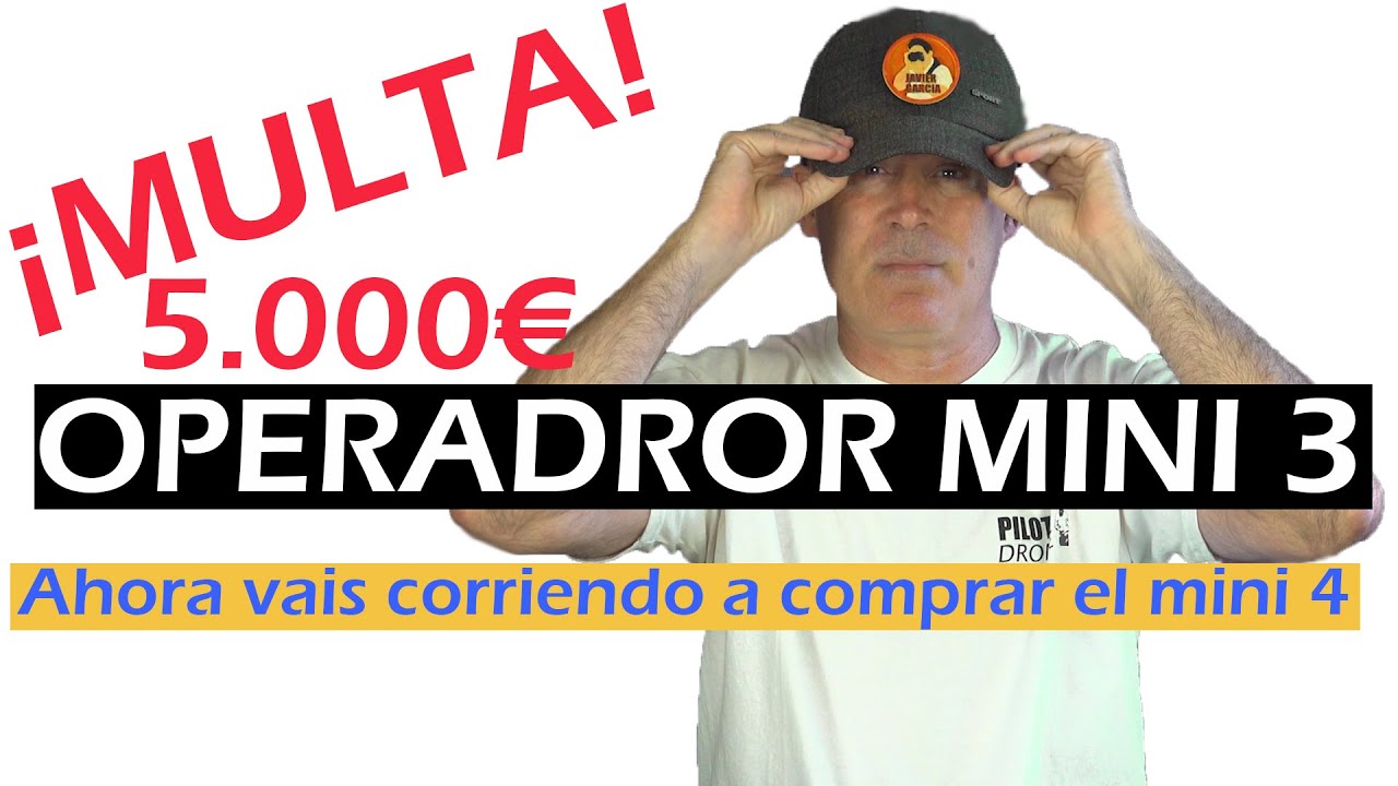 👎 5.000 &euro; de MULTA por Volar un MINI 3