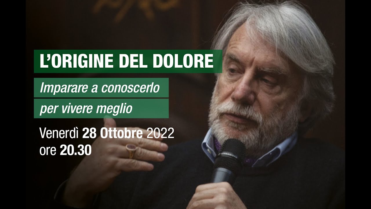 L'origine del dolore con Paolo Crepet