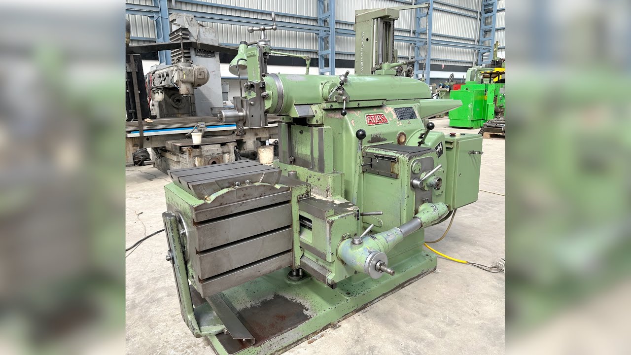 Heavy Duty Horizontal Shaper Machine - Atlas Germany - 500 mm Stroke Length