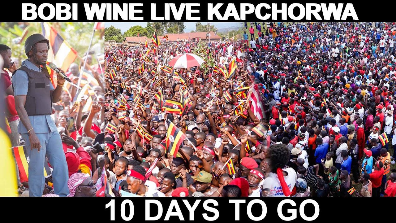 Happening Now: H.E. Bobi Wine Live Kapchorwa , KWEEN & BUKWO — History in the Making 10 DAYS TO GO