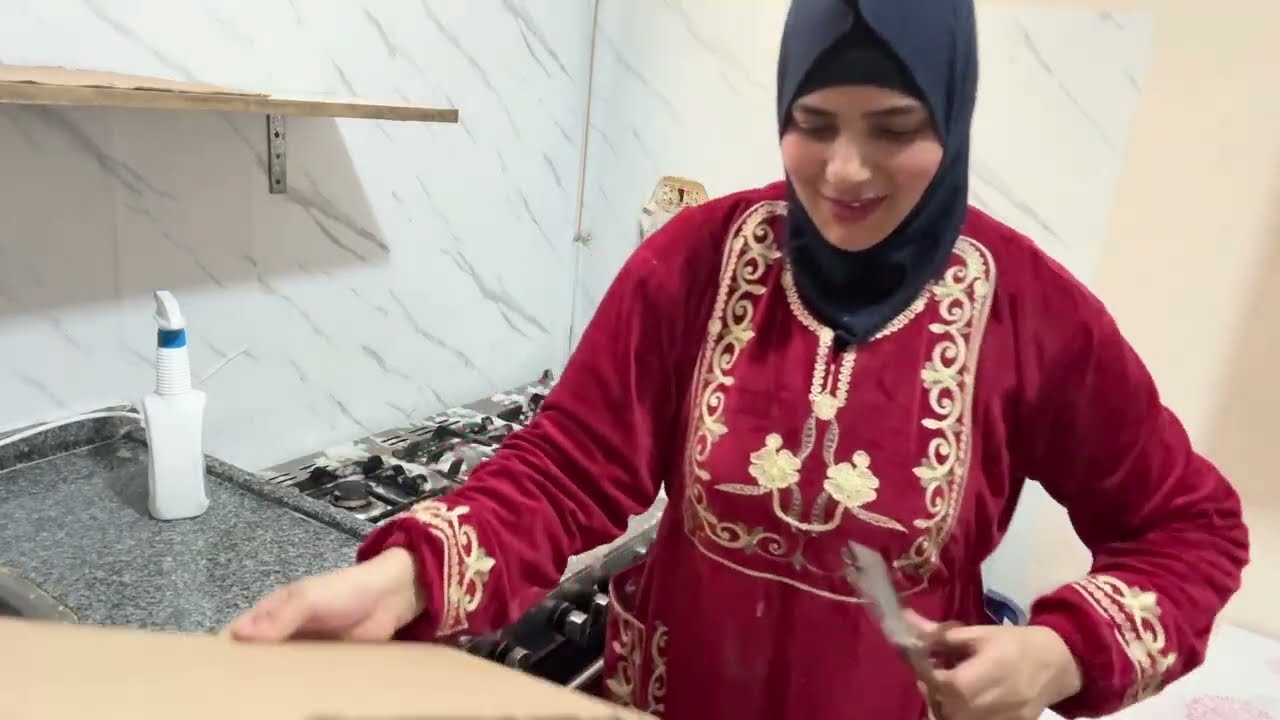 اجنينت وغيرت مطبخي  😂الجديد شديد😜