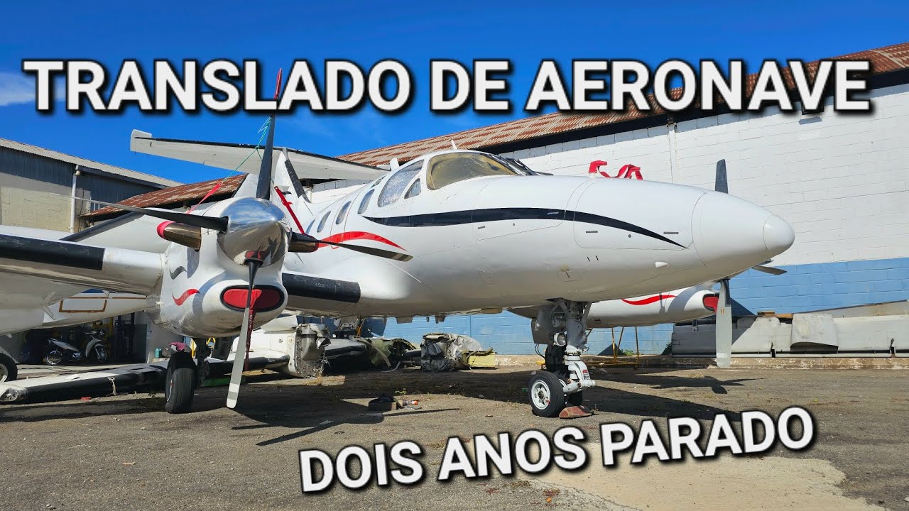 Translado de Embraer Xingú de Jequié SNJK para Sorocaba SDCO. PT FAX