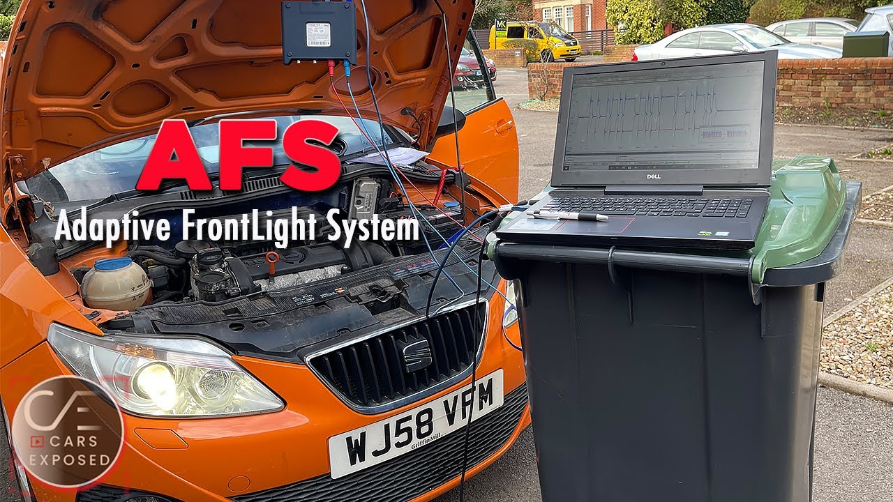 AFS Adaptive Front lighting System Problem Fault Code 02629 Copart Salvage Seat Ibiza EP6