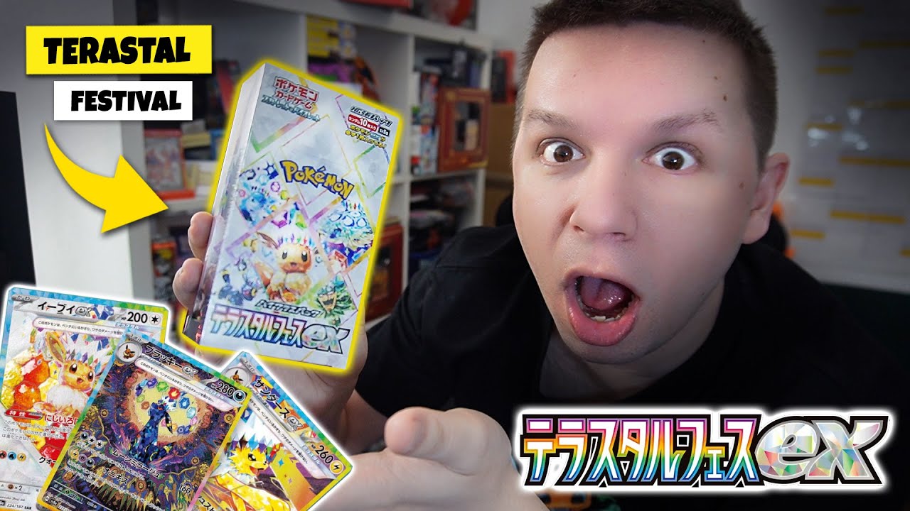 Лучший японский набор Pokemon Terastal Festival ex