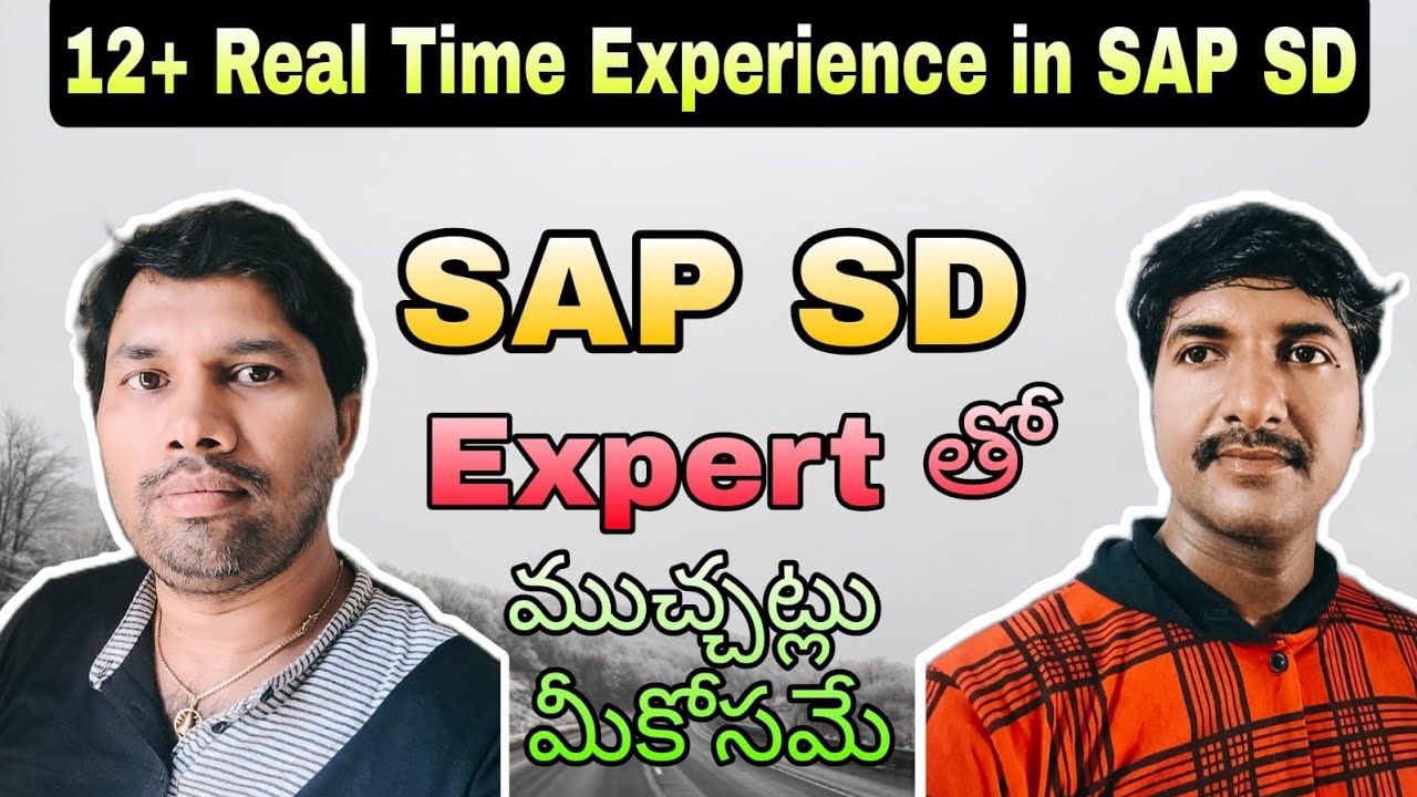 SAP SD Expert తో Discussion (Telugu) | Scope of SAP SD | @LuckyTechzone