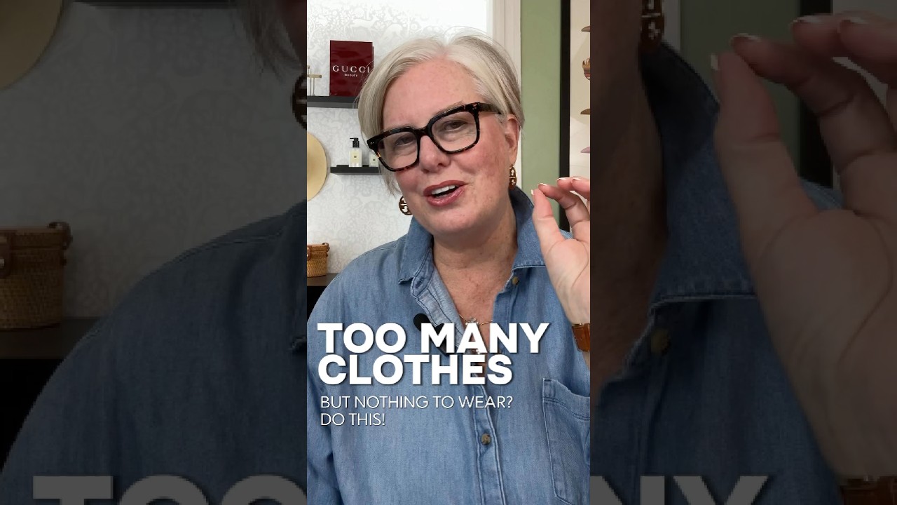 How to Simplify Your Wardrobe in 2025: Try a Capsule Wardrobe! #fashion #style #shorts