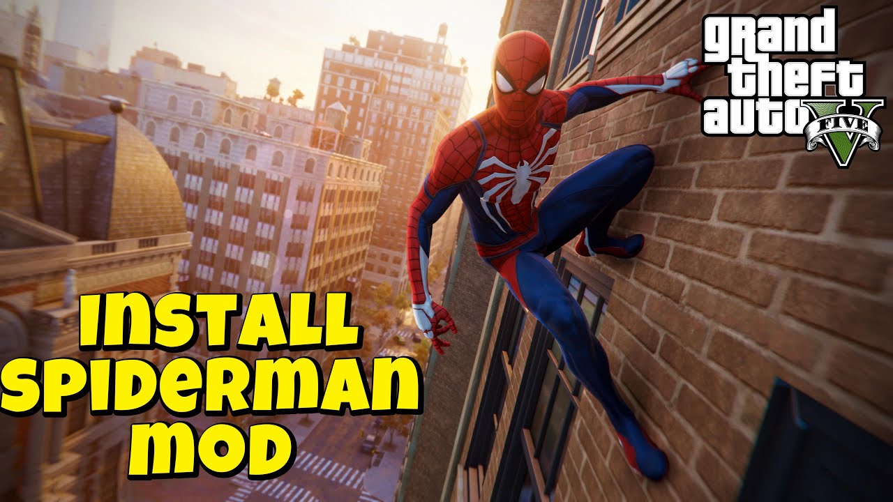How to Install Spider-Man Mod In GTA V (2025) GTA 5 MODS