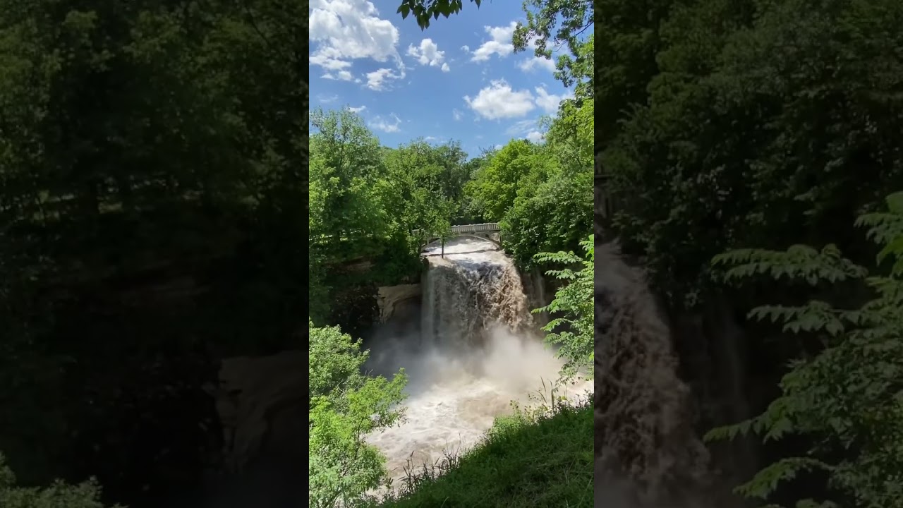 Flooding waterfall captures II