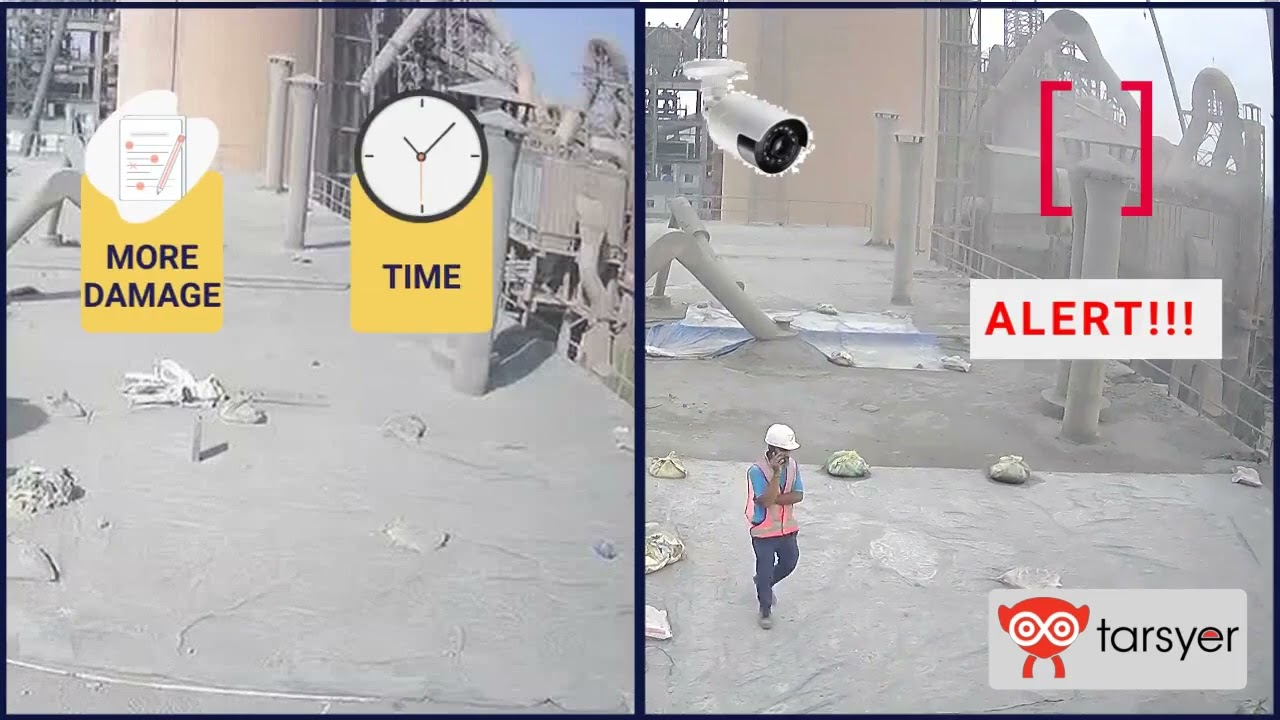 Automated smoke, dust, spillage detection using computer vision