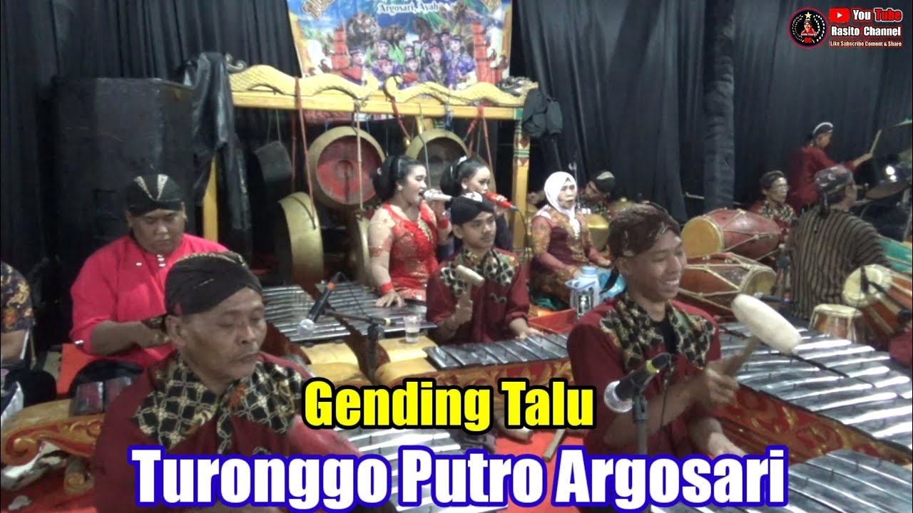 Gending Talu TURONGGO PUTRO ARGOSARI Live Tlogosari Ayah Kebumen
