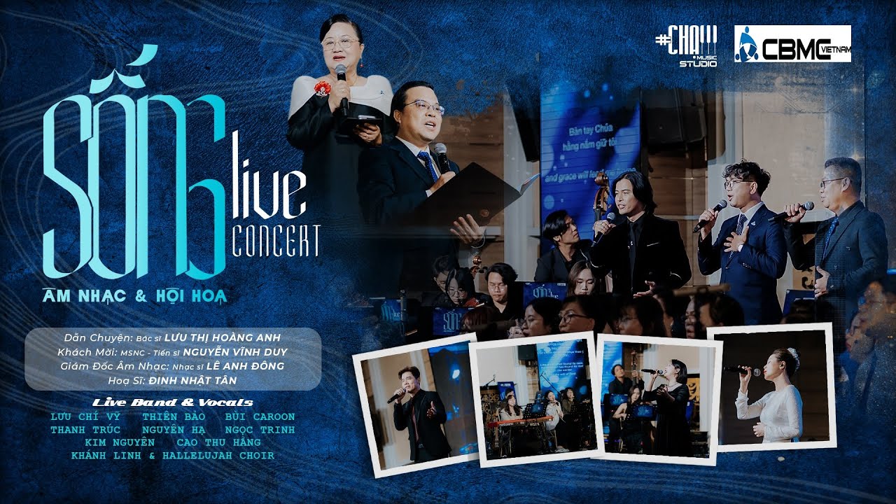 SỐNG LIVE CONCERT (ÂM NHẠC & HỘI HOẠ) | CBMC & CHẠM MUSIC STUDIO