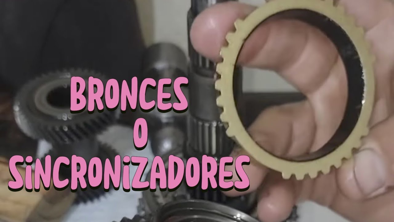 Como reemplazar fácil los sincronizadores o bronces de tu transmisión manual