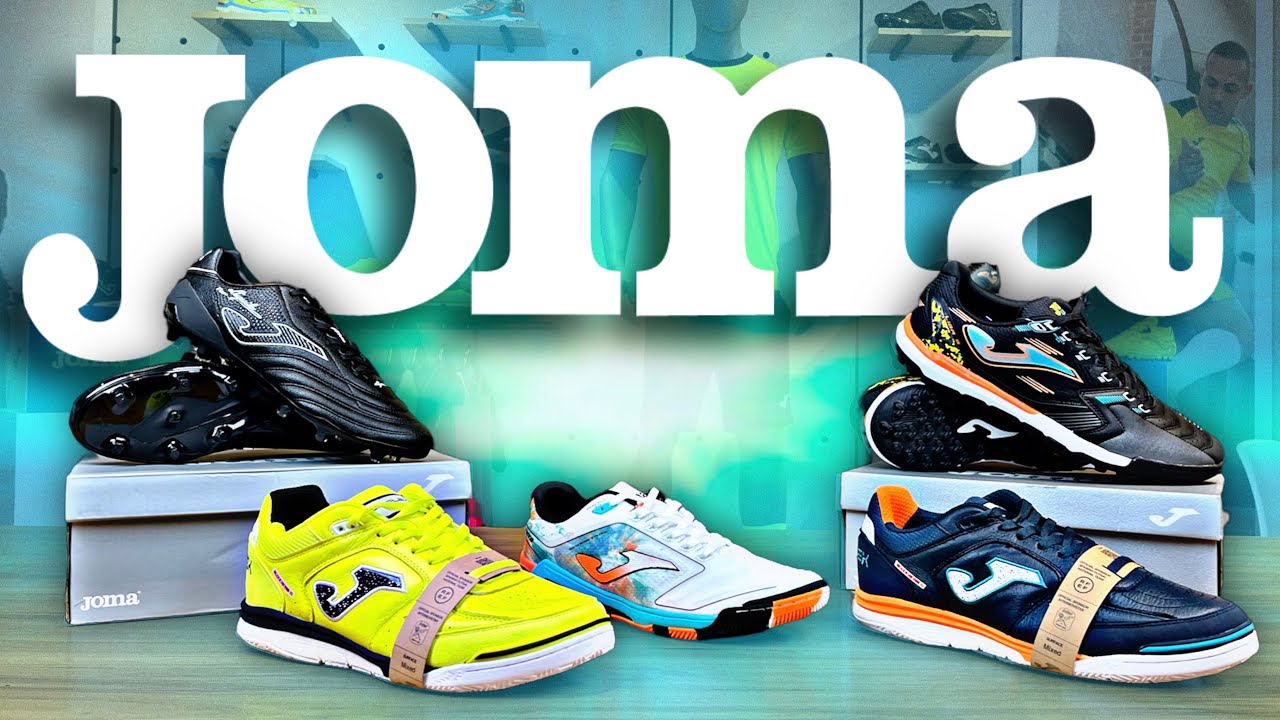 ¡La vuelta de JOMA en Argentina! LIGA 5 TF y AGUILA TOP, botines de fútbol para todos los gustos!
