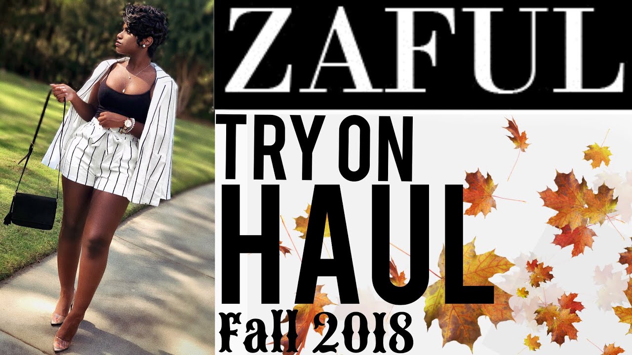ZAFUL TRY ON HAUL 2018 | FALL EDITION | iDESIGN8