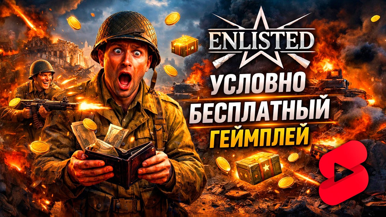 ENLISTED 📌 УСЛОВНО БЕСПЛАТНЫЙ ГЕЙМПЛЕЙ | СТРИМ
