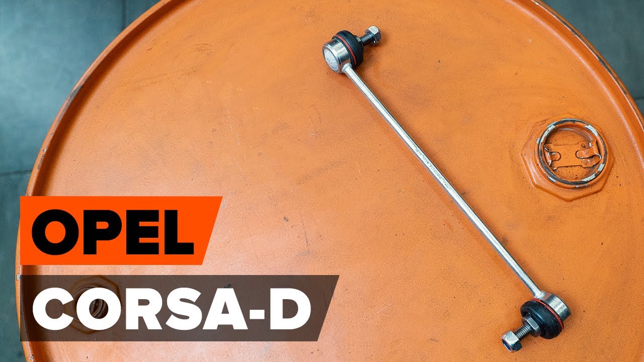 Wie OPEL CORSA D Koppelstange vorne [AUTODOC TUTORIAL]