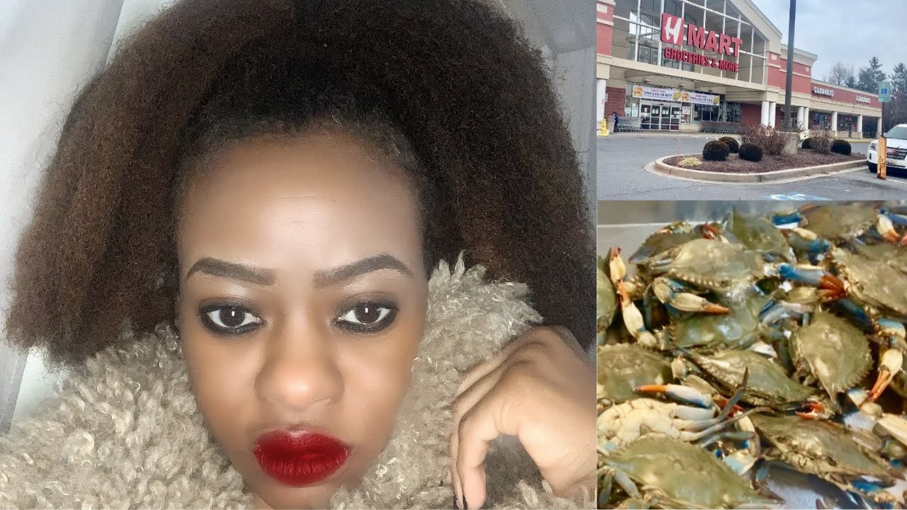 VLOG: How To Steam Live Blue Crabs|Seafood Shopping