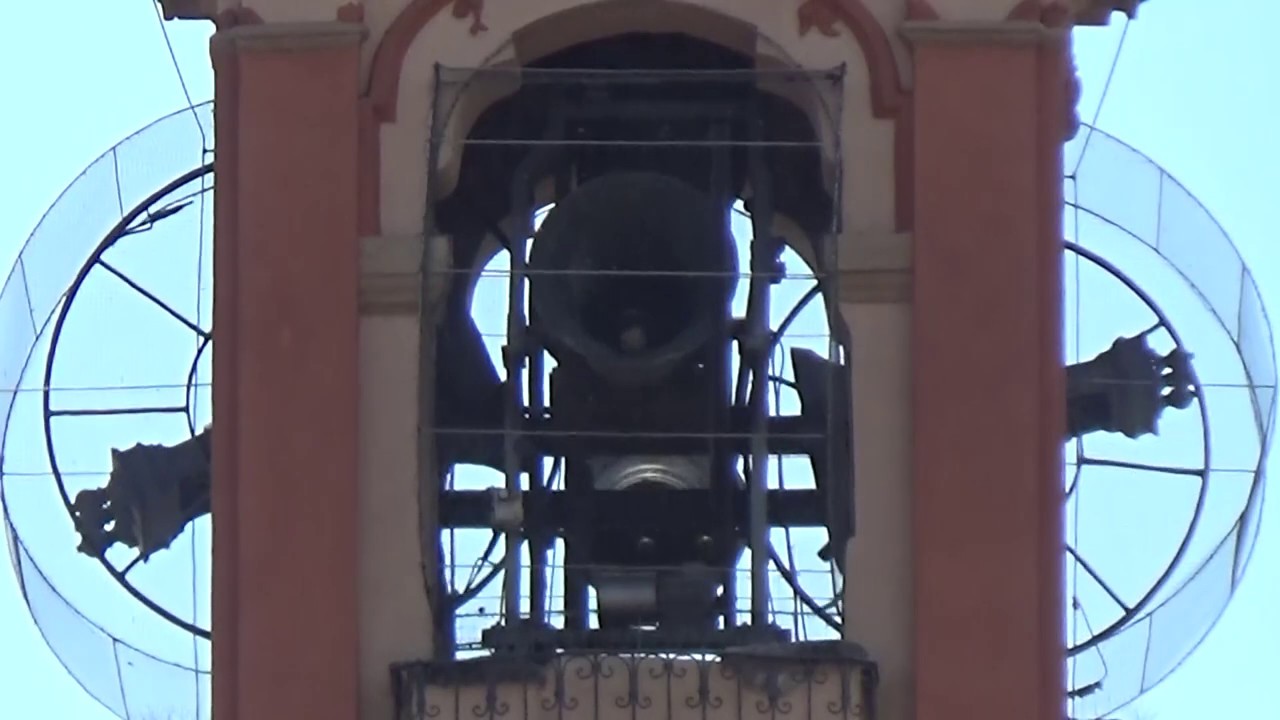 Le campane di Carbonara al Ticino (PV) Chiesa Parocchiale di San Giovanni Evangelista - Video n°516