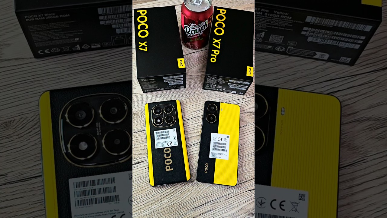 Poco X7 vs Poco X7 Pro