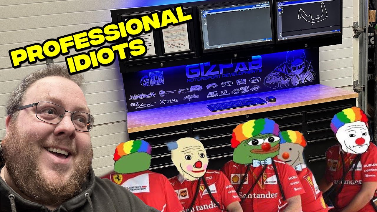 I MADE AN F1 PIT WALL COMMAND CENTER ON A BUDGET
