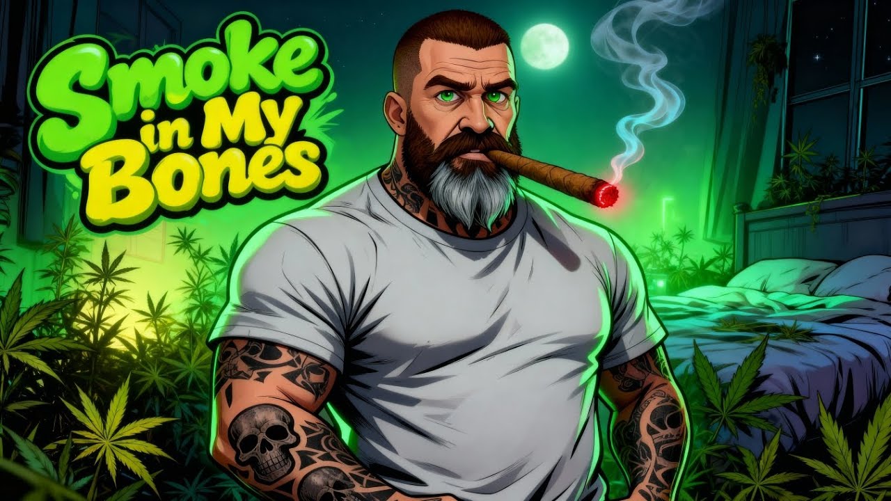 👉 **Smoke in My Bones – SlowBurnKush 🌿 Deep 420 Stoner Blues**