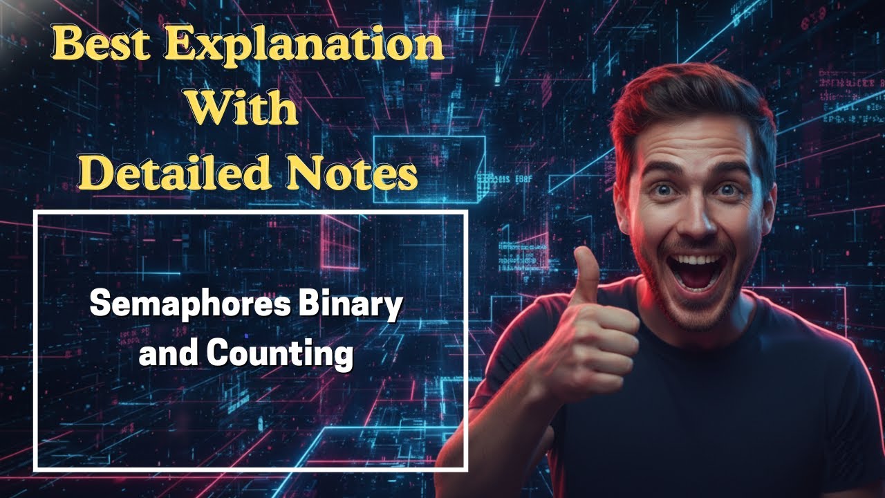[341] Semaphores Binary and Counting (Operating Systems)