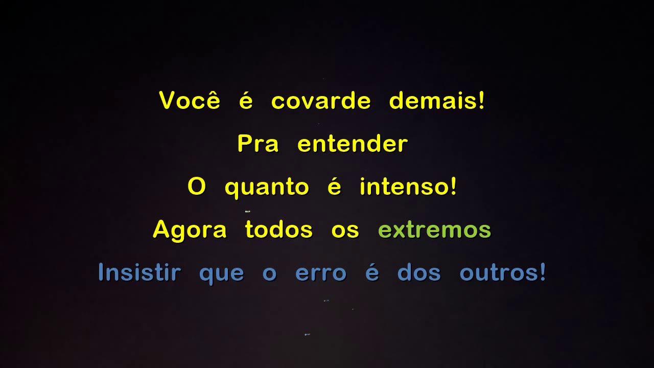 Dead Fish - Queda livre ( Versão Karaokê)