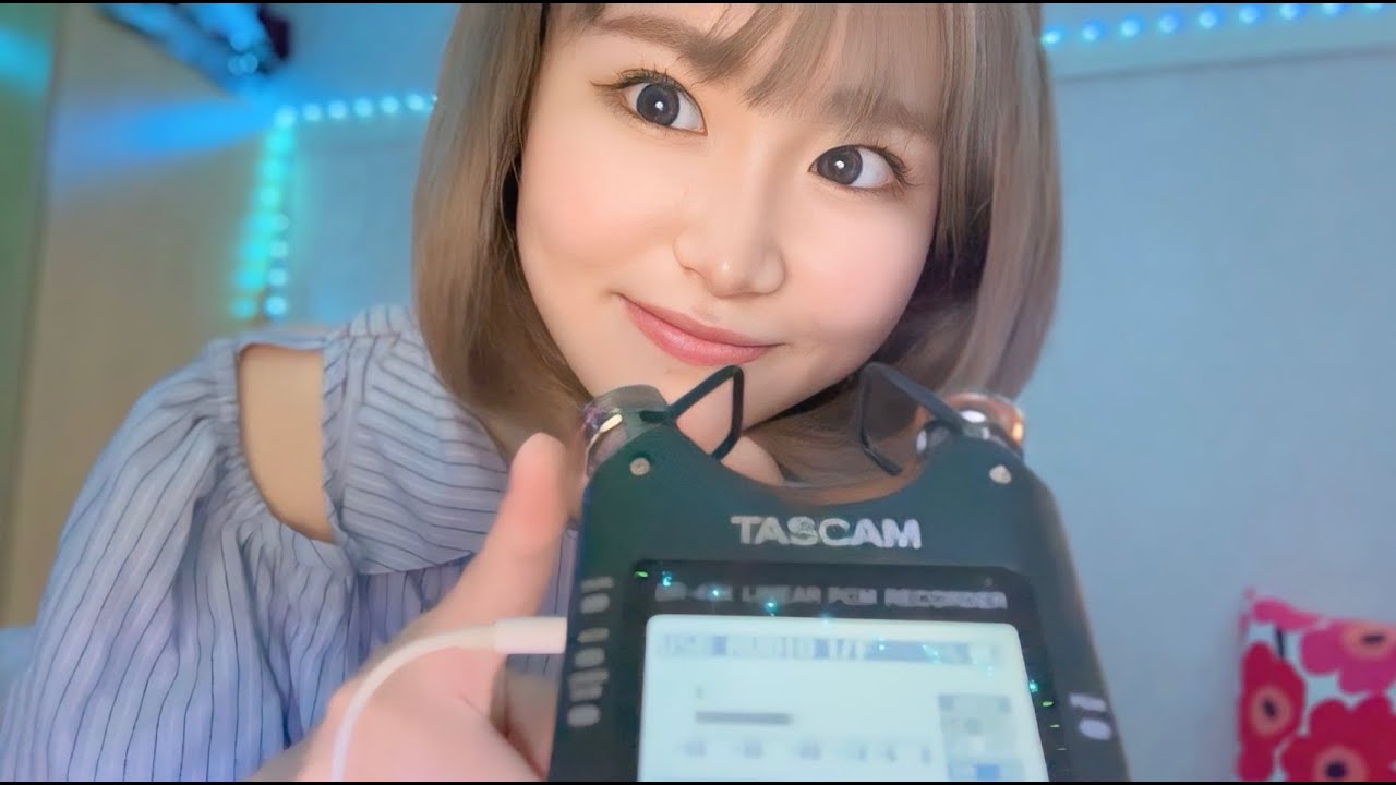 【ASMR】TASCAMで髪の毛耳かき1時間