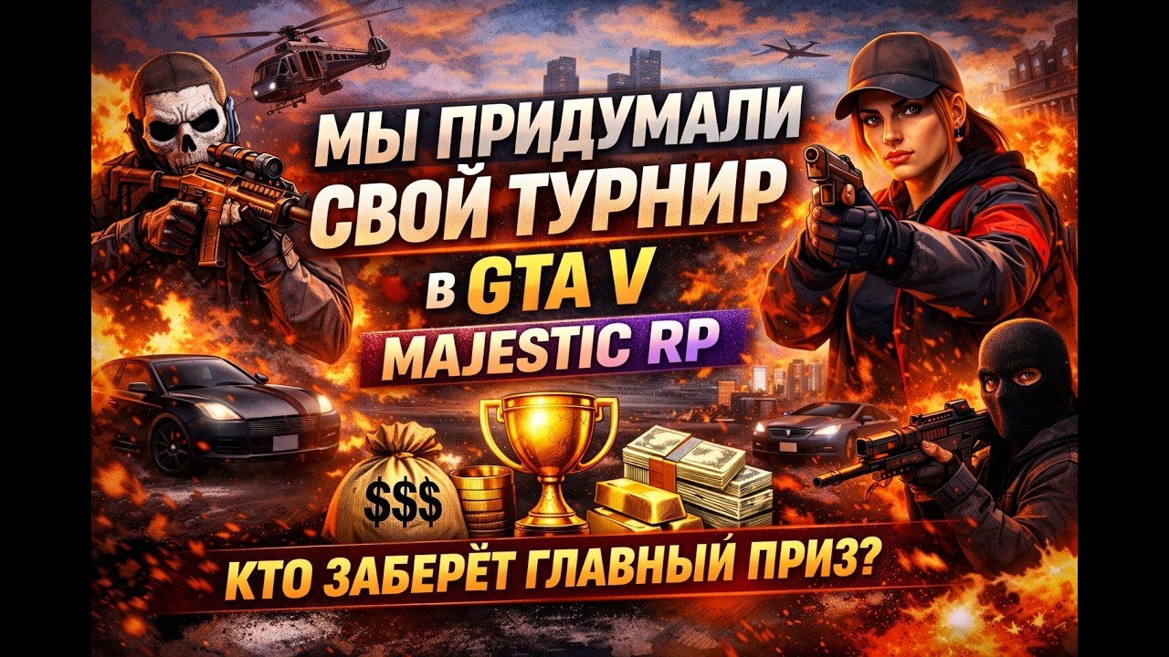 ПРИДУМАЛИ СВОЙ ТУРНИР в GTA 5 RP / MAJESTIC RP BUGATTI SIEGE
