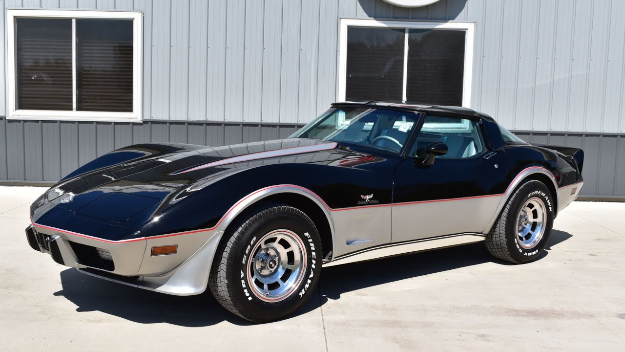 48K Mile 1978 Corvette Pace Car