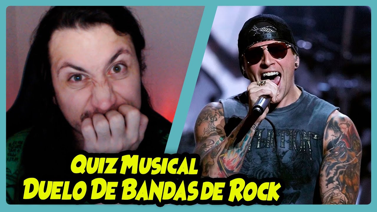 DUELO DE BANDAS DE ROCK | 3 Músicas x 3 Músicas | REACT DO MORENO