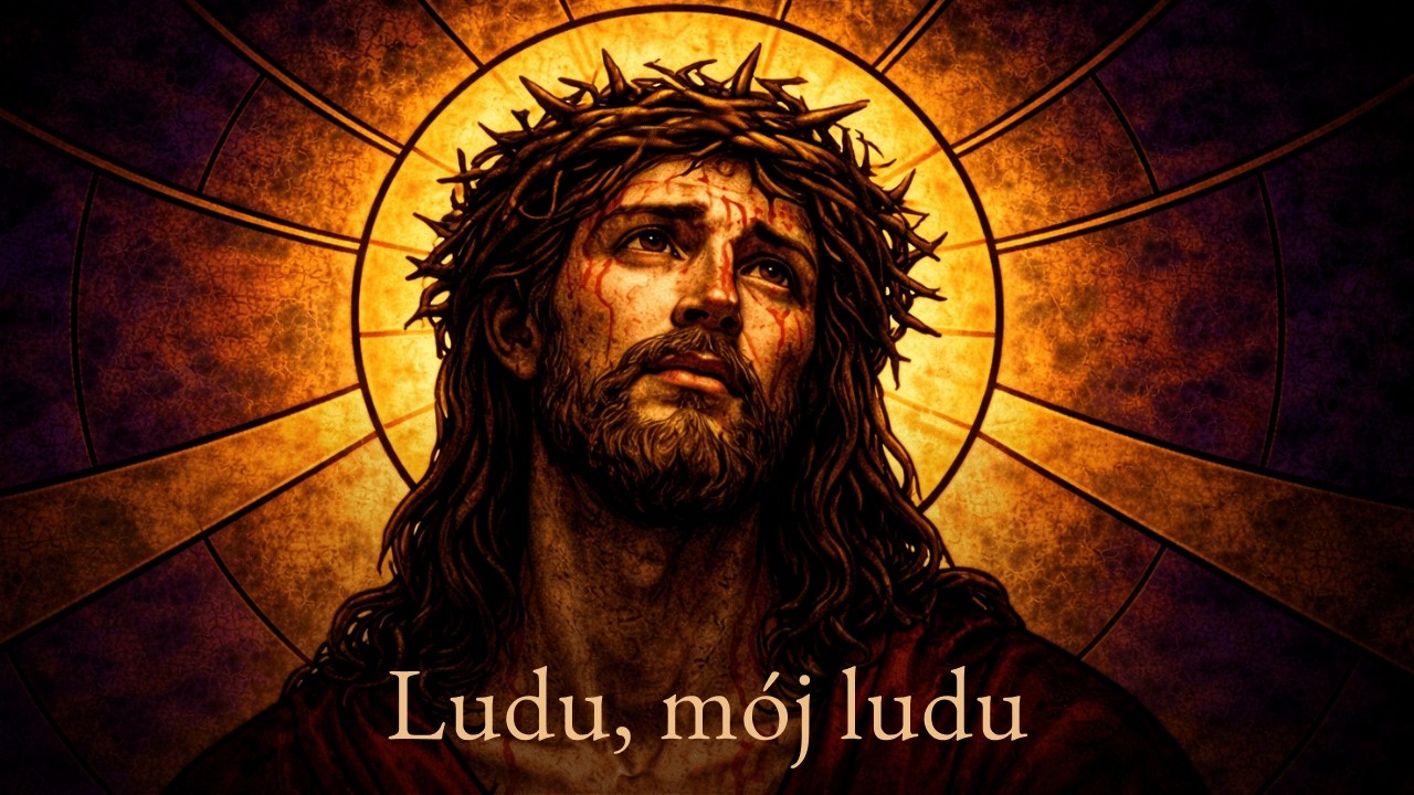 Ludu, mój ludu - harm. ks. A. Piątkiewicz - Pieśń pasyjna na Wielki Post - darmowe nuty na organy