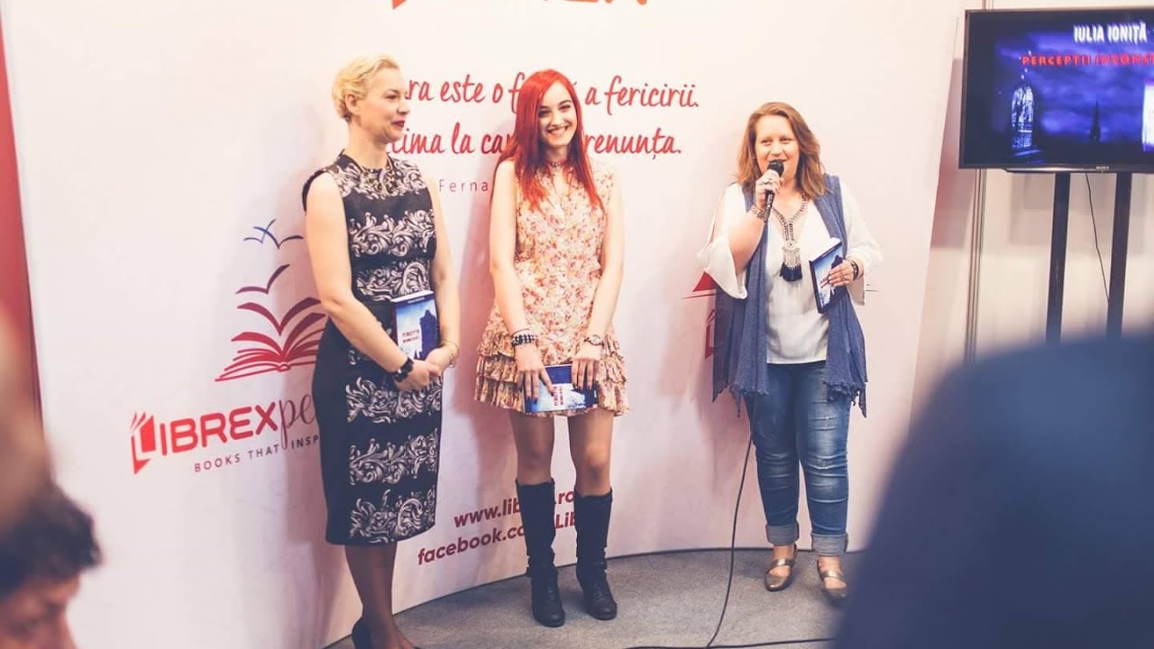 Lansare &bdquo;Percepții Inconștiente&rdquo; de Iulia Ioniță (27.03.2017, Bookfest)
